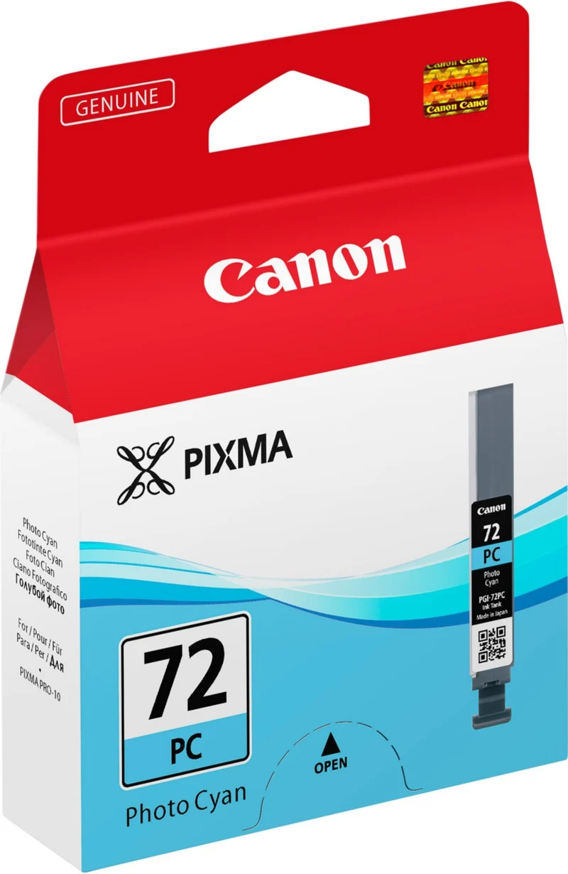 Cartouche d'encre CANON PGI-72 Cyan Photo