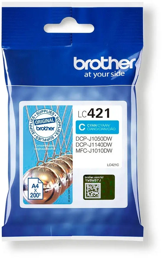 Cartouche d'encre BROTHER Cyan LC421