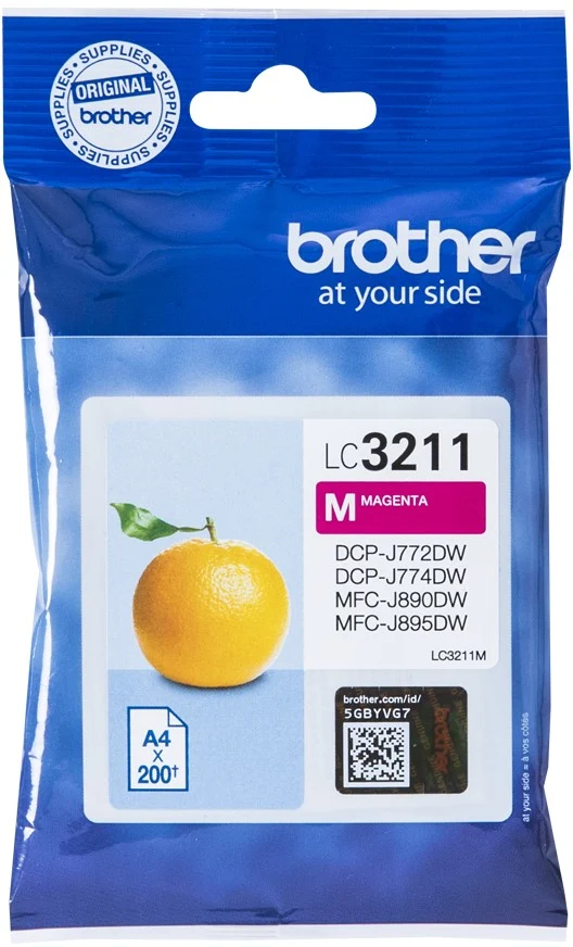 Cartouche d'encre BROTHER LC3211 Magenta
