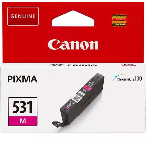 Cartouche d'encre CANON Originale CLI-531 Magenta Standard - 5970C003