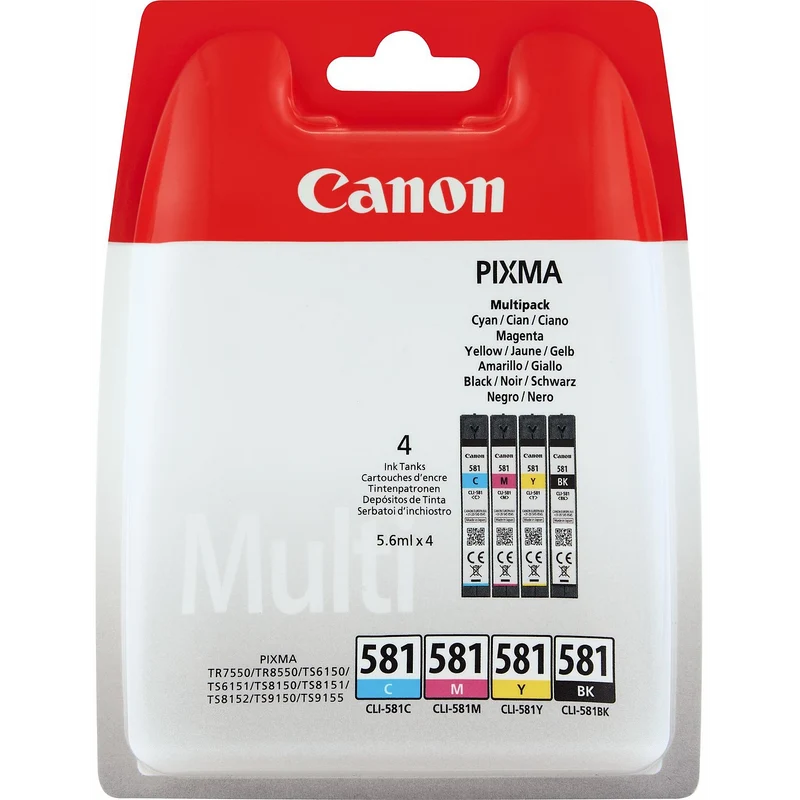 Cartouche d'encre CANON CLI-581 (N CMJ)