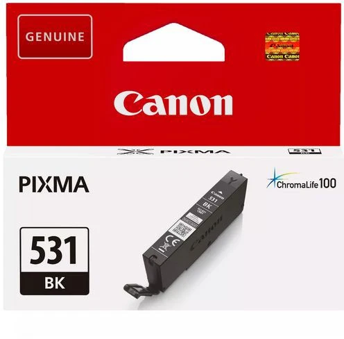 Cartouche d'encre CANON Originale CLI-531 Noire Photo Standard - 5970C003