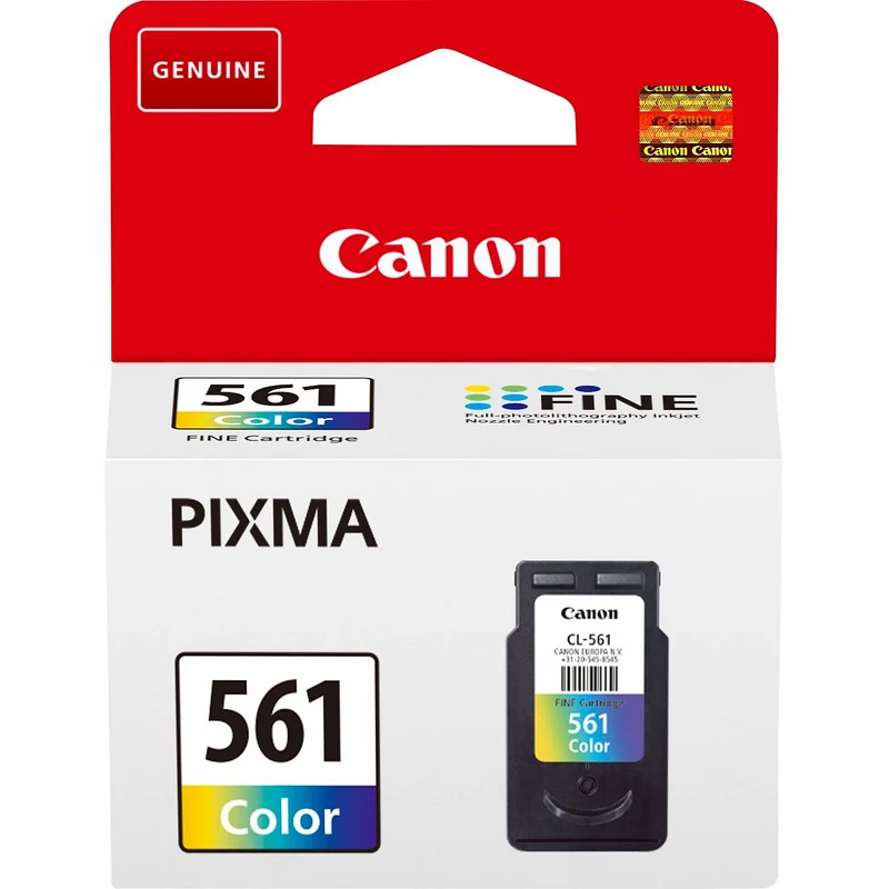 Cartouche d'encre CANON Originale CL-561 Couleur Standard - 3715C001