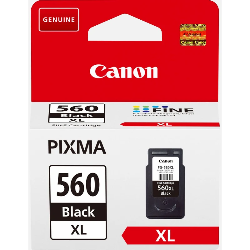 Cartouche d'encre CANON Originale PG-560 XL Haute Capacité Noire - 3712C001