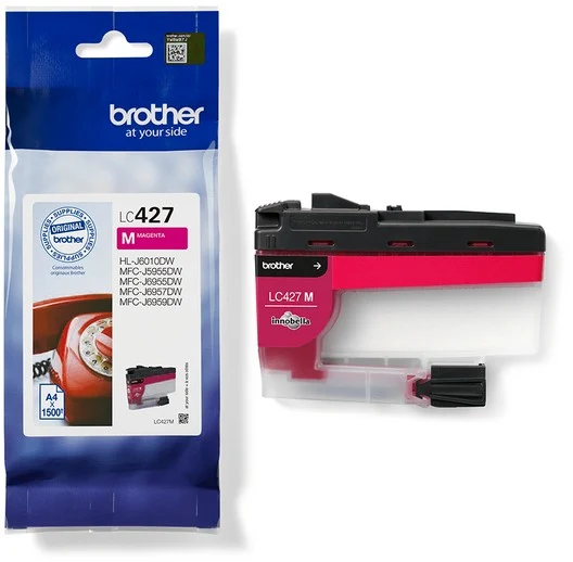 Cartouche d'encre BROTHER Originale LC427 Magenta Standard - LC427M