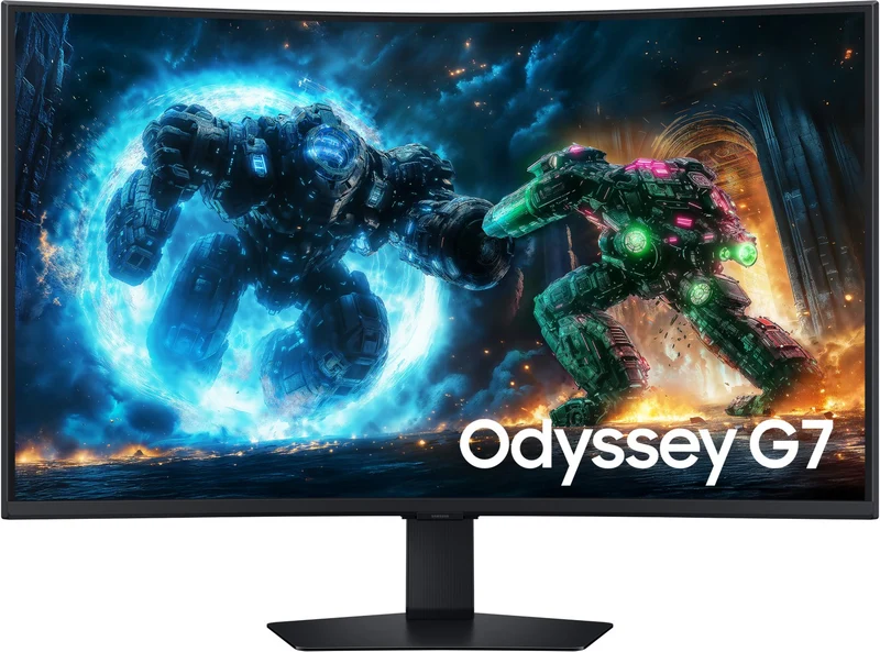 Ecran PC Gamer SAMSUNG ODYSSEY G7 40" Incurvé 1000R DUHD 180Hz VA HDR 600 HDMI 2.1 AMD FreeSync