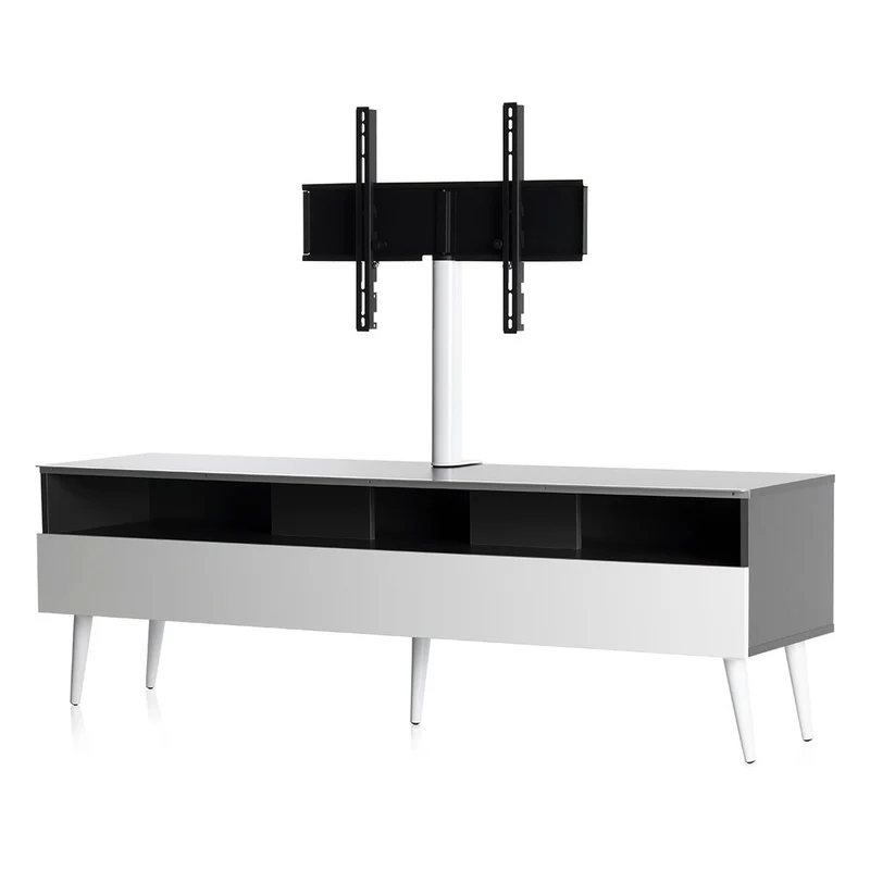 Meuble TV MELICONI Cadix 160 cm gris