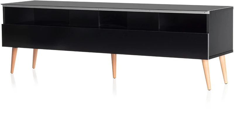 Meuble TV MELICONI Tarragone 160 cm noir