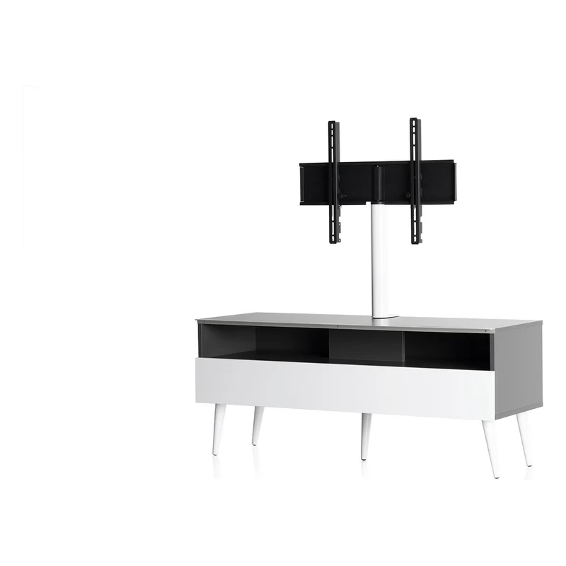 Meuble TV MELICONI Cadix 120 cm gris