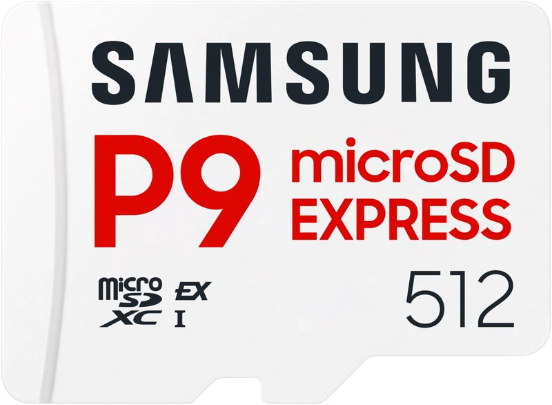 Carte Micro SD SAMSUNG 512Go P9 Express Classe U3 V30 A1