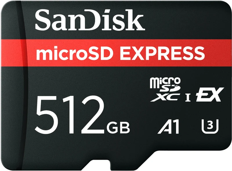 Carte Micro SD SANDISK EXPRESS 512GB SWITCH