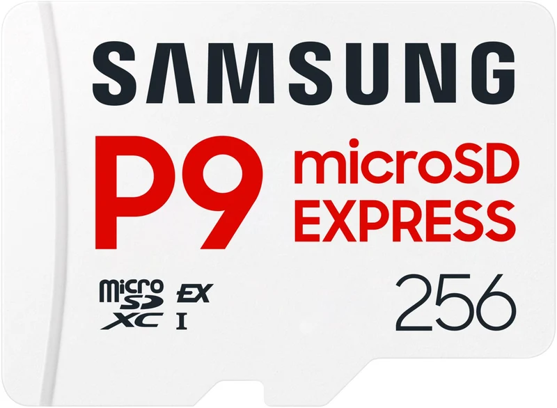 Carte Micro SD SAMSUNG 256Go P9 Express Classe U3 V30 A1