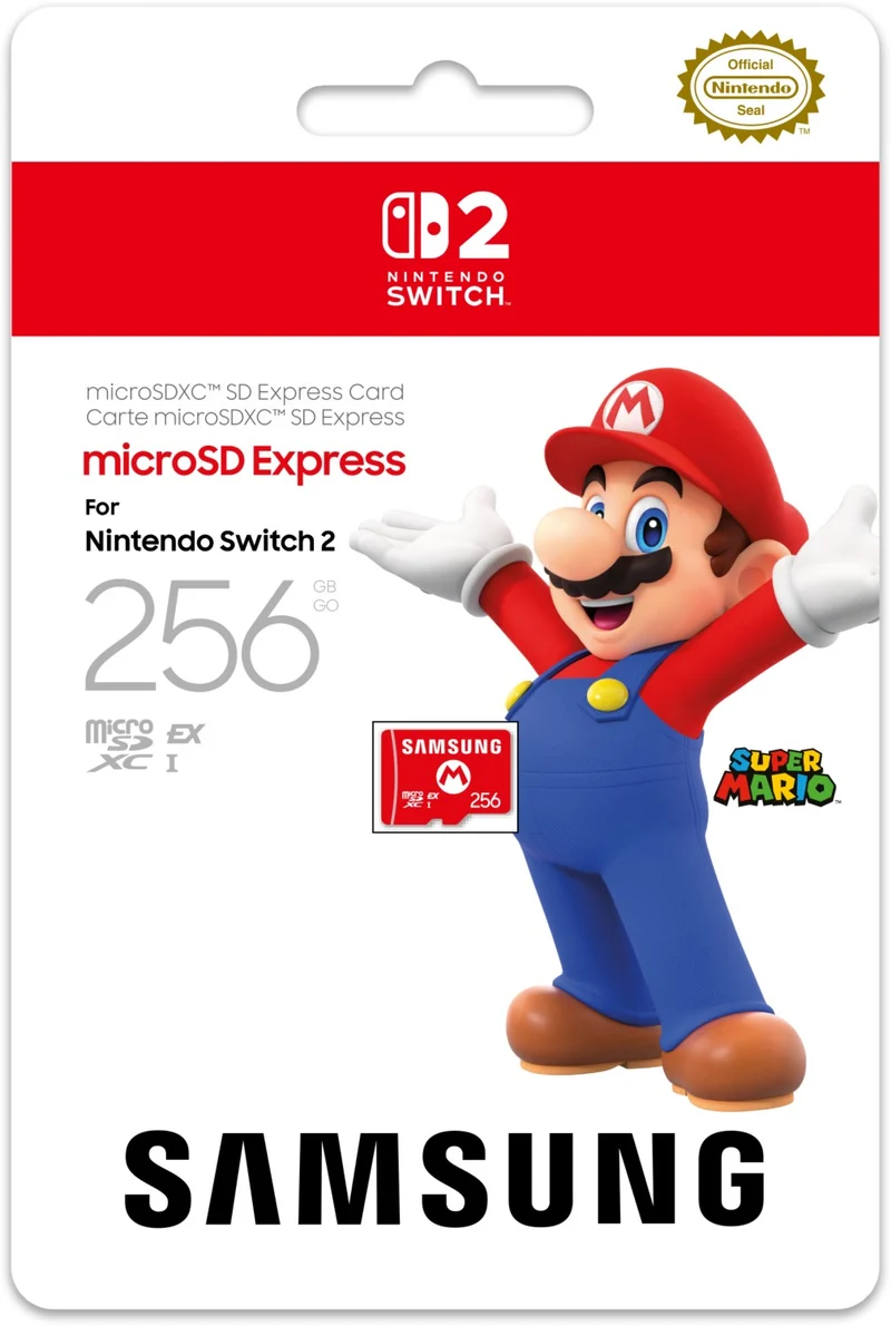 Carte Micro SD SAMSUNG Express 256 go Switch 2