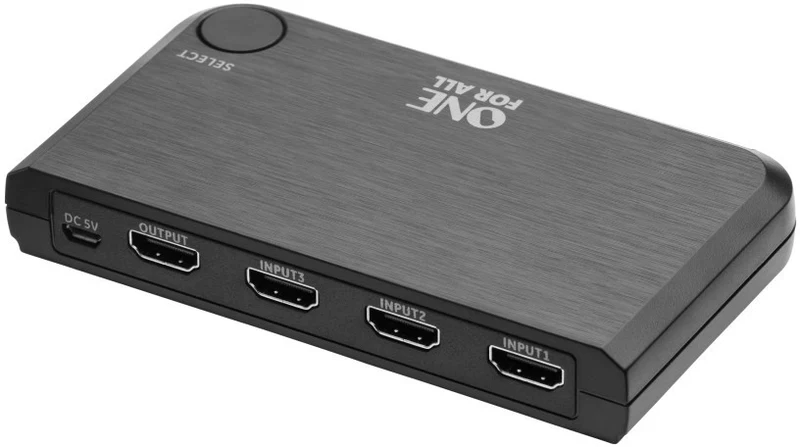 Switch HDMI ONE FOR ALL HDMI TV 3 entrees 4K