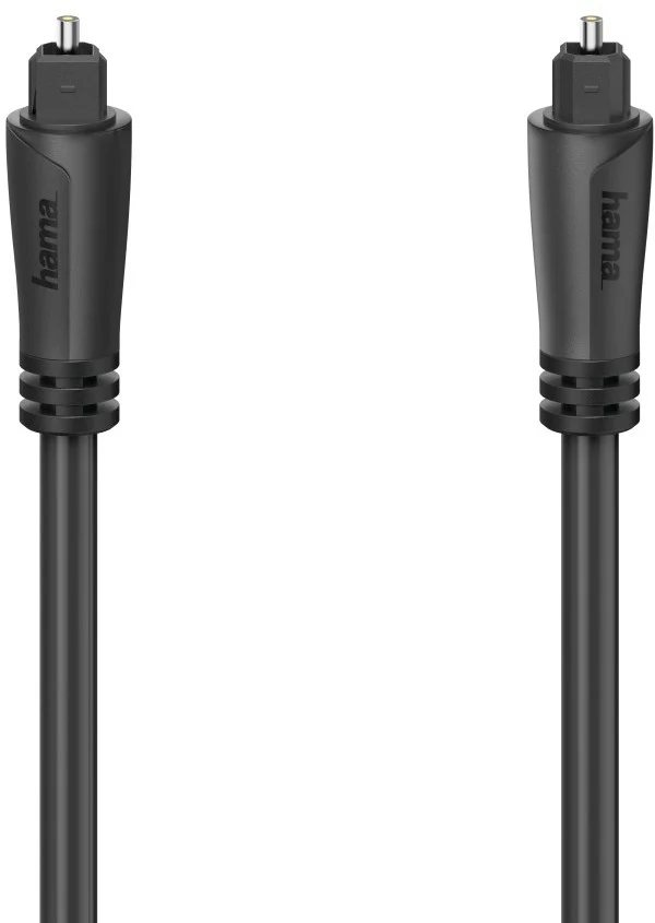 Câble optique HAMA Optique audio fiche ODT 5M Noir