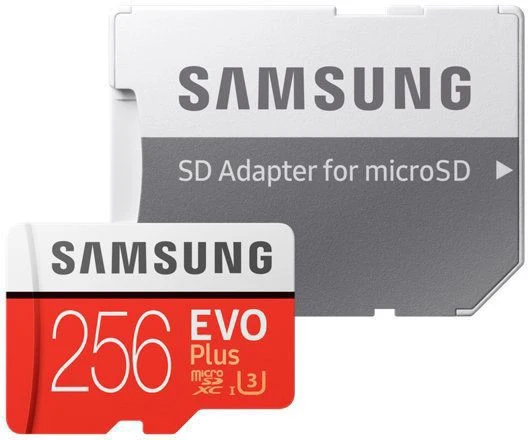 Carte Micro SD SAMSUNG Micro SD 256Go EVO PLUS + adapt