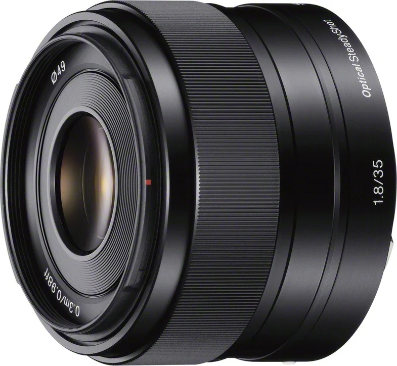 Objectif pour Hybride SONY SEL 35mm f/1.8 OSS Noir