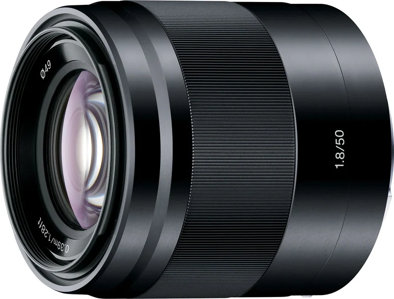 Objectif pour Hybride SONY SEL 50mm f1.8 OSS noir