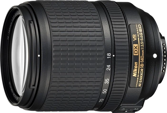 Objectif pour Reflex NIKON AF-S DX 18-140mm f/3.5-5.6G ED VR Nikkor