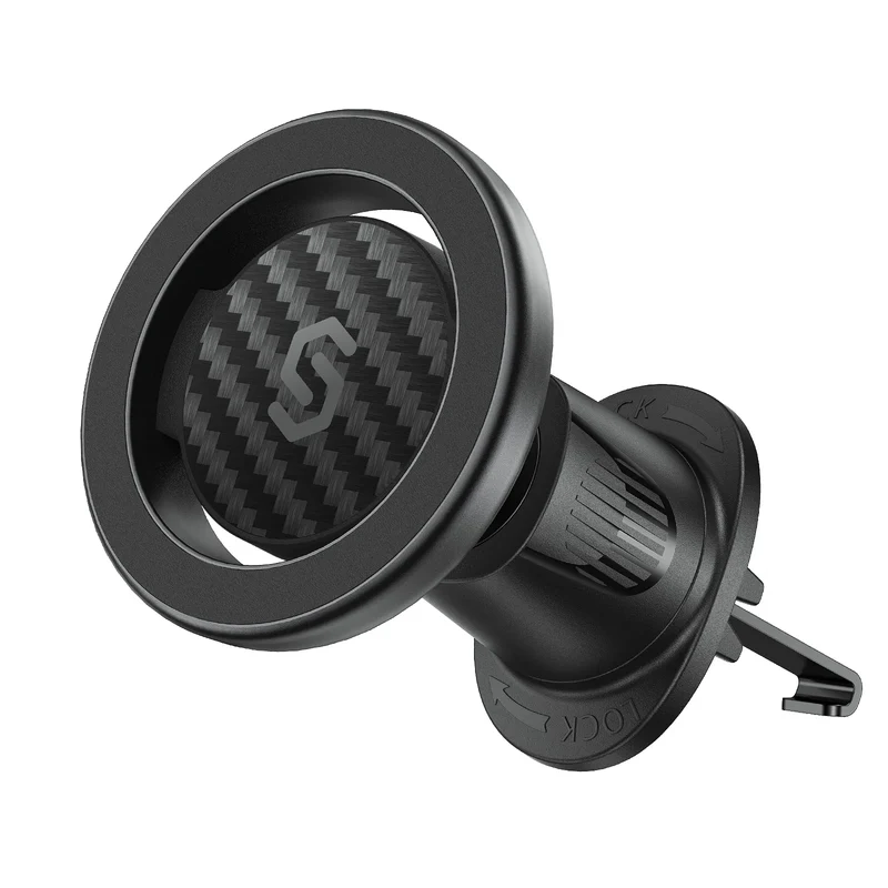 Support de téléphone magnétique pour grille d'aération de voiture-Rotation flexible