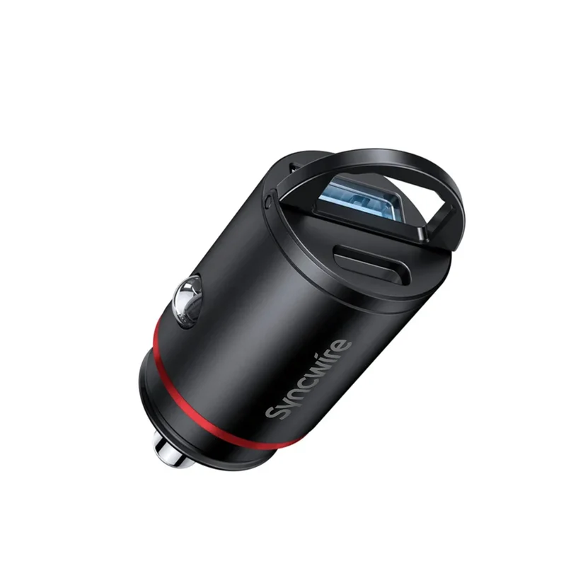 Adaptateur de chargeur de voiture USB 60 W [PD 30W & QC 30W] Charge rapide