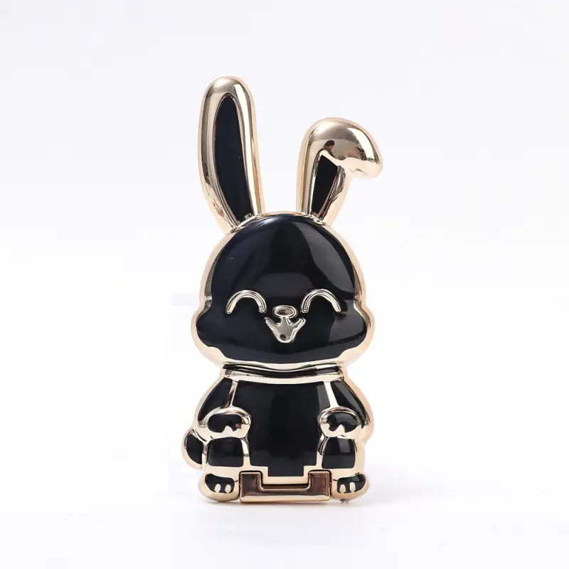 Cartoon Rabbit Design Mobile Phone Ring Holder Bracket - 3D Folding Phone Kickstand