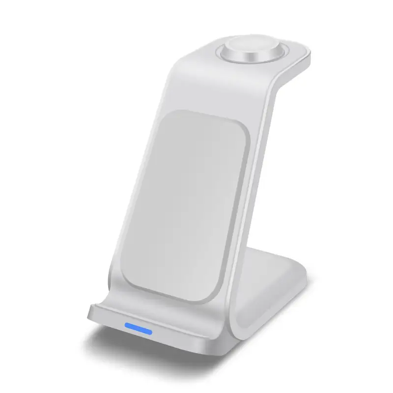 15W 3in1 Magnetic Wireless Fast Charging Stand for Samsung - Power Delivery PD Phone Watch Charger Dock