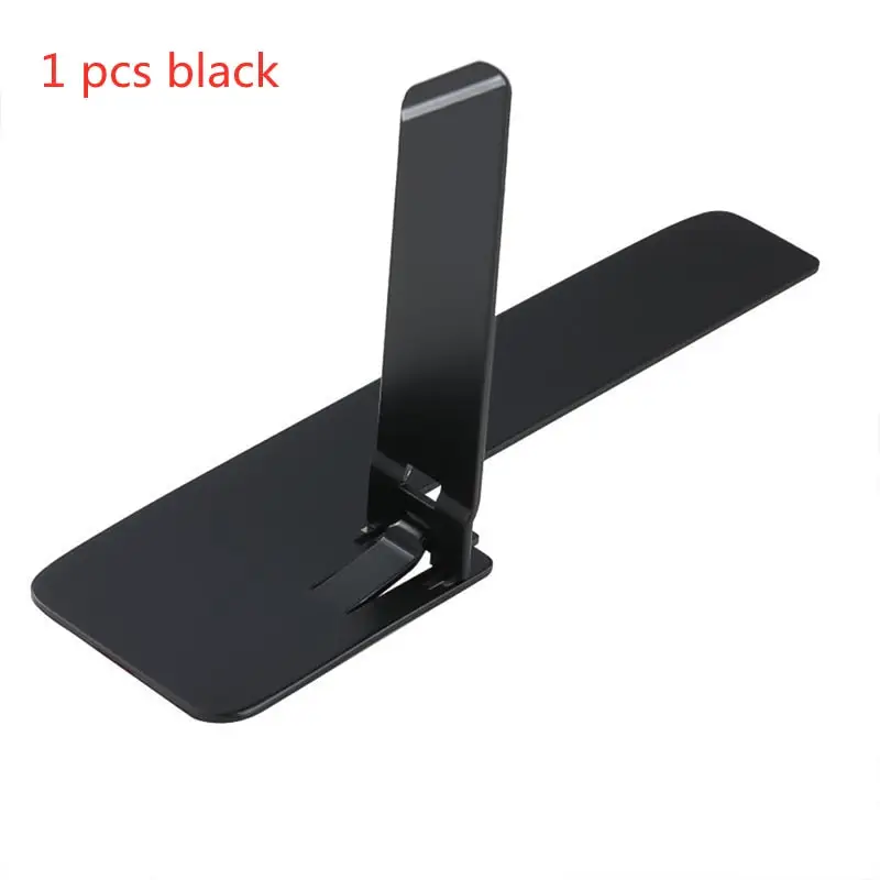 Ultra-Thin Metal Folding Phone Holder - Compact Portable Universal Office Work Travel Phone Stand