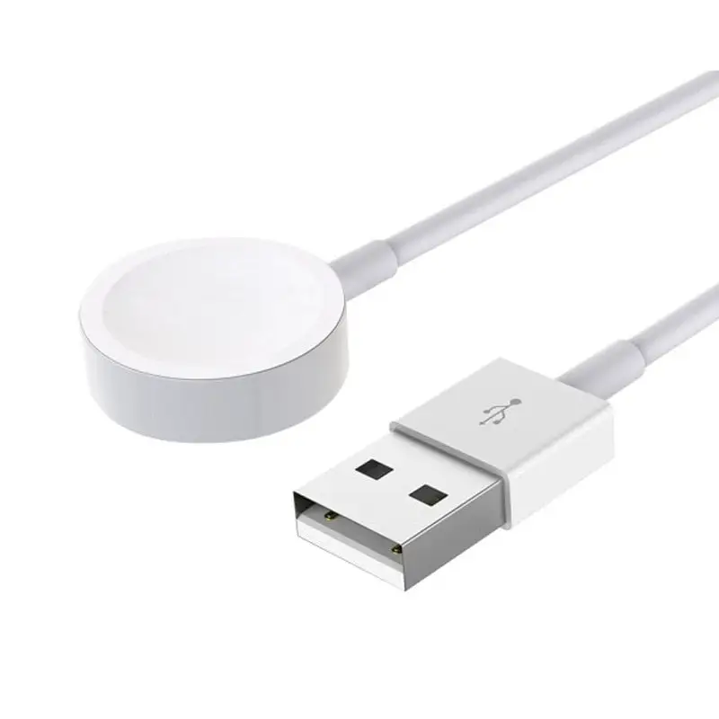 Suitable For Apple Watch Charger Portable Mini Wireless Magnetic Absorption Usb Charging Base Round