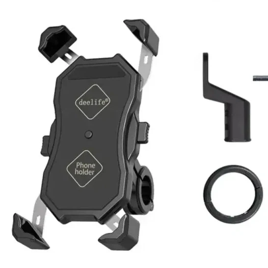Motorcycle Wireless Fast Charging Motorbike Cradle - Power Delivery PD Bike Phone Charger
