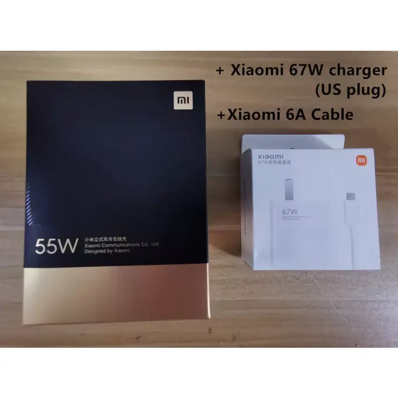 Xiaomi 55W Magnetic Wireless Vertically Cooled Fast Charging Stand - Power Delivery PD Phone Charger