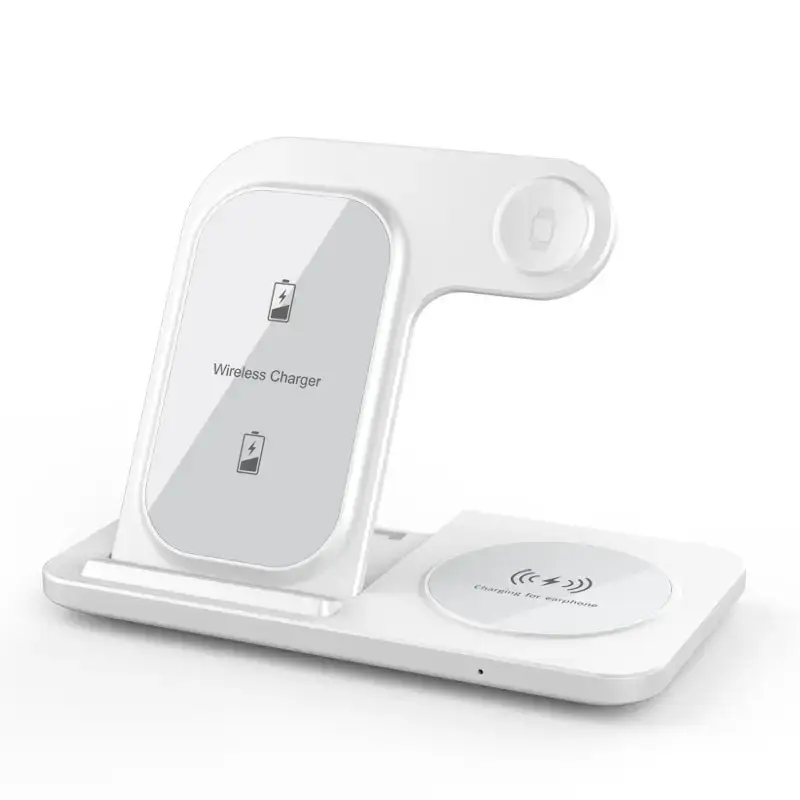 15W 3in1 MagSafe Wireless Fast Charging Stand - Magnetic Power Delivery PD Phone Watch Charger Dock