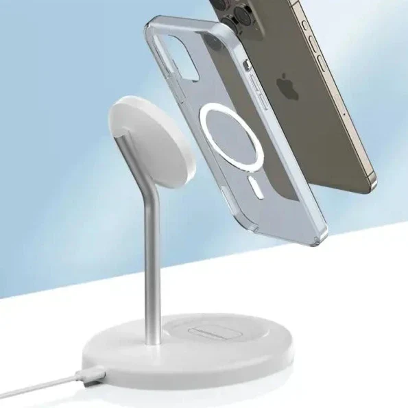 30W MagSafe Wireless Charger Stand - Magnetic Power Delivery PD Phone Charger
