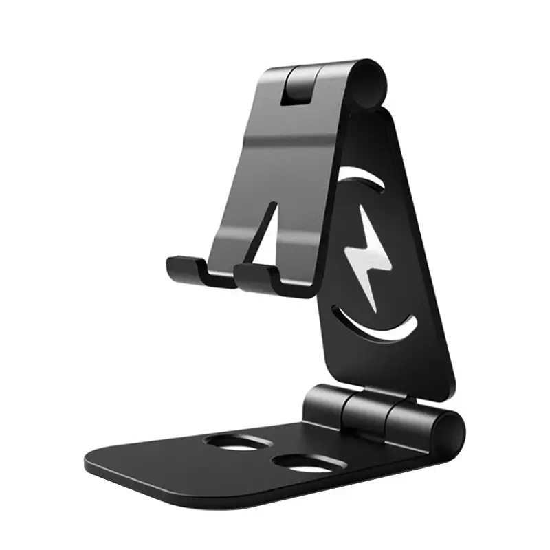 Mobile Phone Holder Desk Stand Phone Holder Charging Base Double Adjustable Shelf For IPad