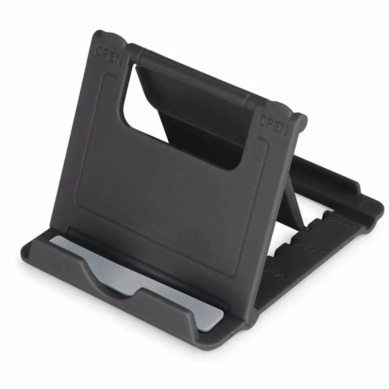 Table Adjustable Phone Holder Bracket - Compact Folding Desktop Stand