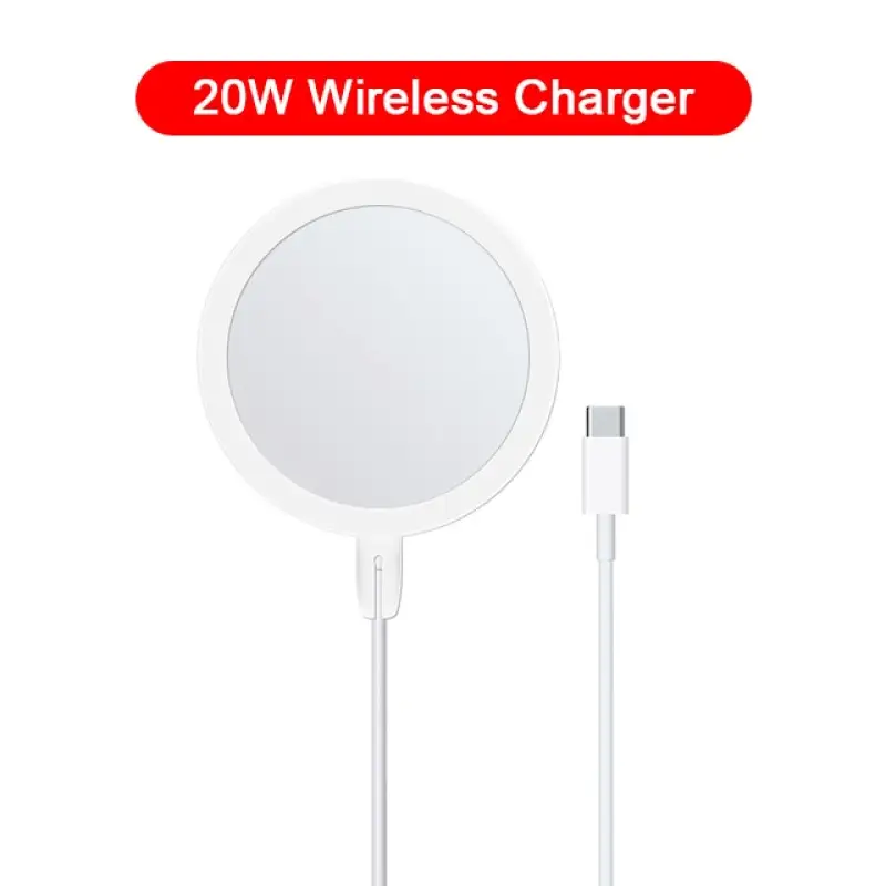 20W Magnetic Wireless Charging Pad - MagSafe Power Delivery PD Phone Charger Stand