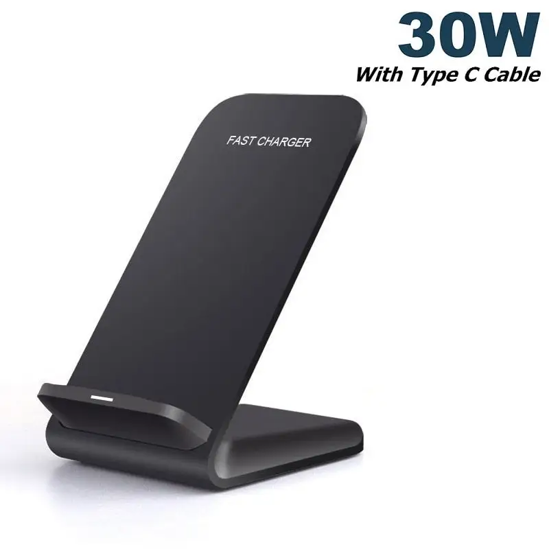 30W MagSafe Wireless Fast Charging Cradle Holder - Power Delivery PD Phone Charger Dock