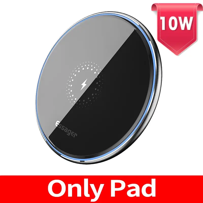 Essager 15W Qi Wireless Fast Charging Pad - Magnetic Power Delivery PD Phone Charger Stand