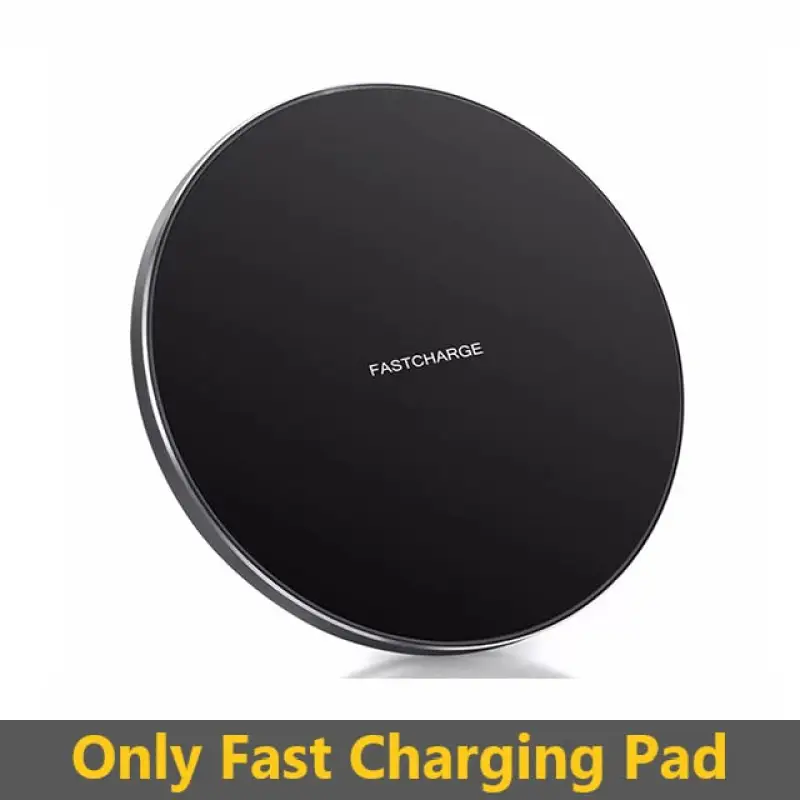 Universal Magnetic Wireless Charging Pad with LED Indicator - Quick Charge Dock
