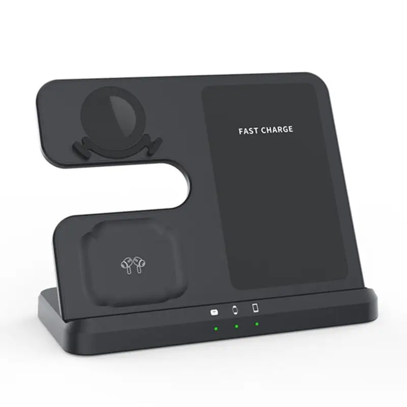 30W 3in1 MagSafe Wireless Fast Charging Stand - Magnetic Qi Power Delivery PD Phone Watch Charger Dock