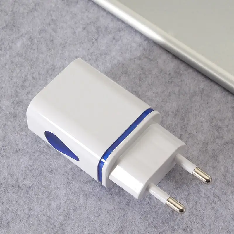 5V 2-Port USB A Fast Charging Socket - Quick Charge QC Phone Charger Plug