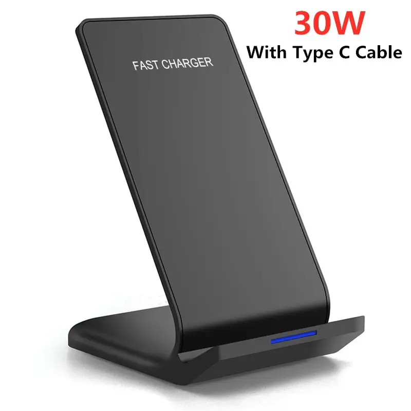 Magnetic Wireless Fast Charging Stand - Power Delivery PD Phone Charger Dock 30W / 20W / 15W