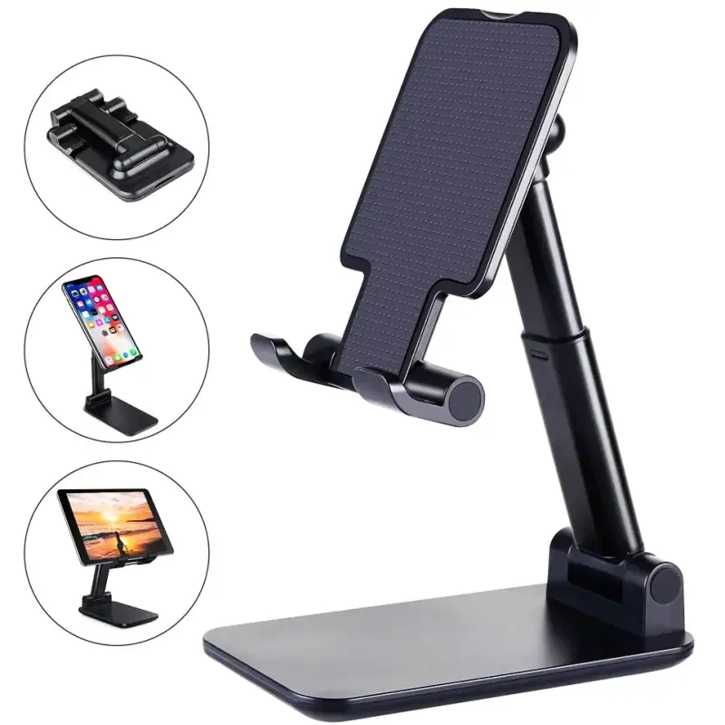 Desk Mobile Phone Holder Stand For iPhone iPad Xiaomi Adjustable Desktop Tablet Holder Universal