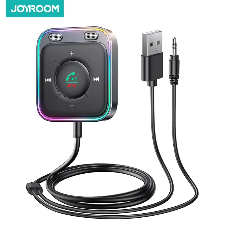 Joyroom Bluetooth 5.3 FM Modulator Car Adapter - Fast Charging Auto Phone Charger