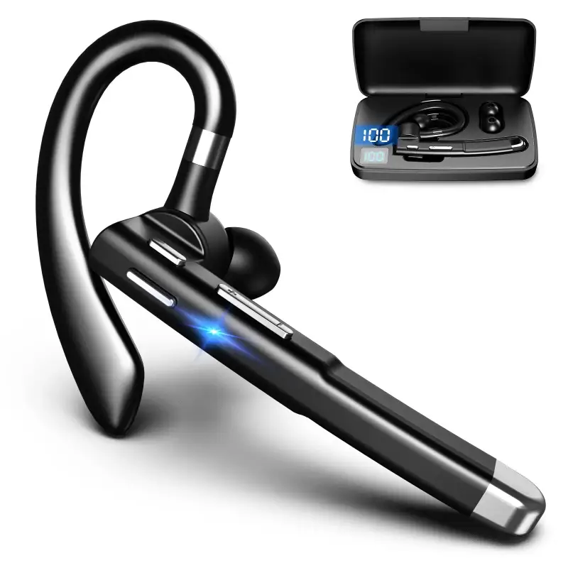 Bluetooth Headset YYK520 Noise Cancelling Sports Waterproof Digital Display Headphones