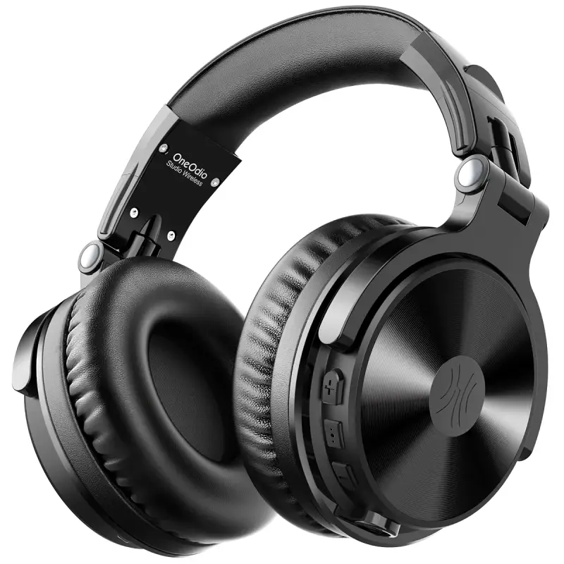 Bluetooth Wireless Over-Ear Headphones With Microphone - 110HR Playtime