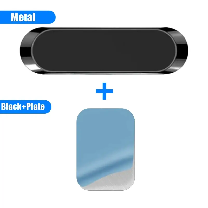 Magnetic Car Dash Phone Holder - Mini Strip Bracket For Mobile Phones