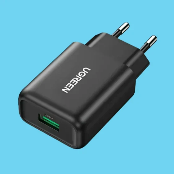 Ugreen 18W Fast Charging Socket - USB A Power Delivery PD Phone Charger Plug