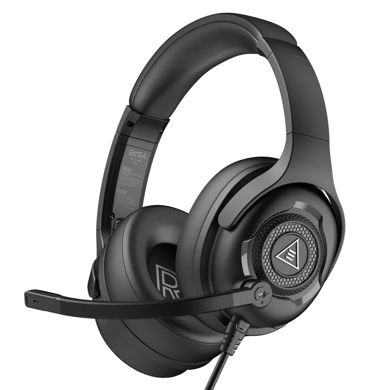 EKSA E4 Wired Gaming Headset with Microphone - TWS Noise Cancelling HiFi Stereo Dynamic Headset