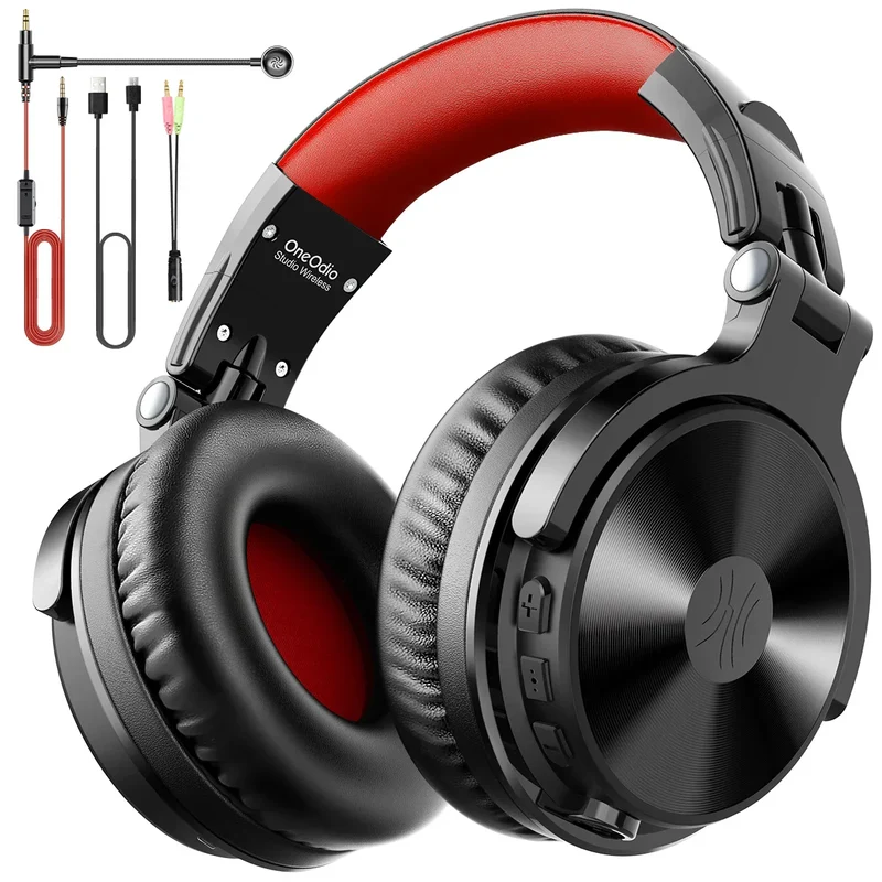 Oneodio Wireless Bluetooth 5.2 Gaming Headphones - Gaming 110HR TWS Active Noise Cancellation HiFi Stereo Spatial BT Audio Headset